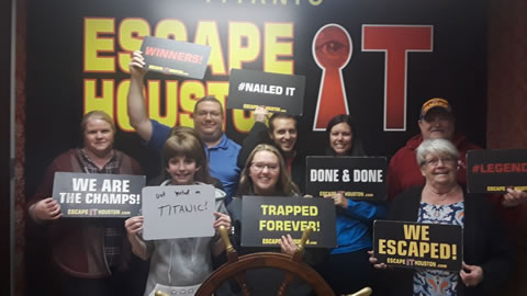 The Escape Artist played Escape the Titanic on Dec, 28, 2018