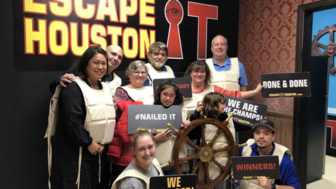 Team Amy played Escape the Titanic on Dec, 30, 2018