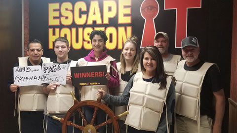 Peace Family and Friends played Escape the Titanic on Jan, 6, 2019