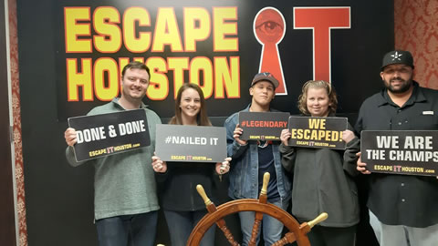 Rockets played Escape the Titanic on Feb, 9, 2019