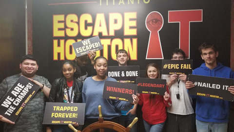 7:30 Titanic played Escape the Titanic on Feb, 24, 2019