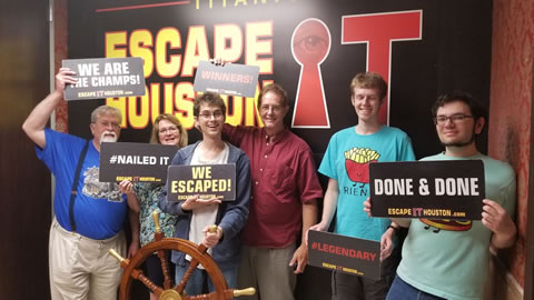 Team Crafty played Escape the Titanic on Jun, 5, 2019