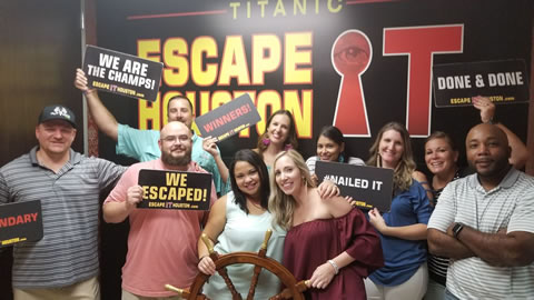 Team Jack and Rose played Escape the Titanic on Jul, 13, 2019