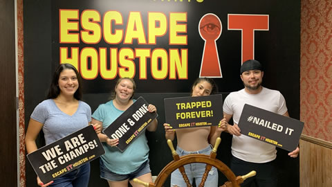 SQUAD played Escape the Titanic on Aug, 4, 2019