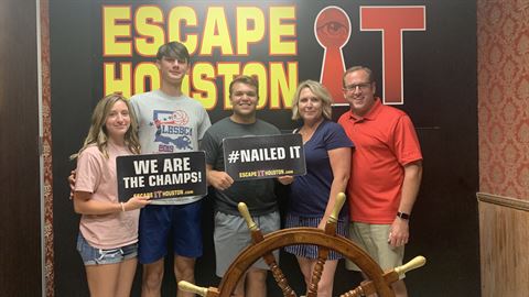 Team Bearcats played Escape the Titanic on Jul, 19, 2020