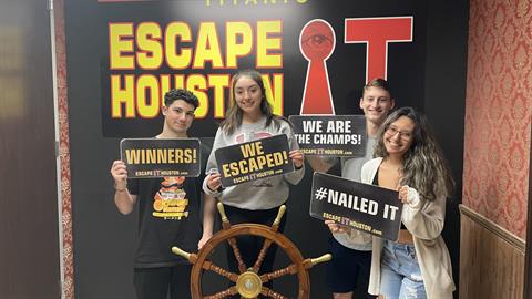 Team Chuppies played Escape the Titanic on May, 23, 2021