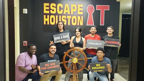 Team 7 played Escape the Titanic on Aug, 13, 2022